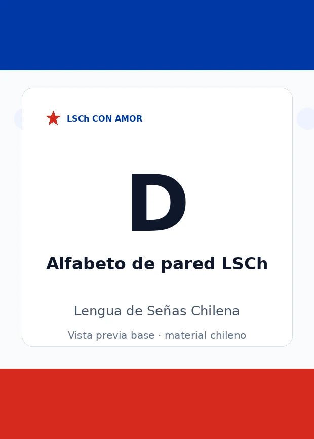 Vista previa de material imprimible de LSCh